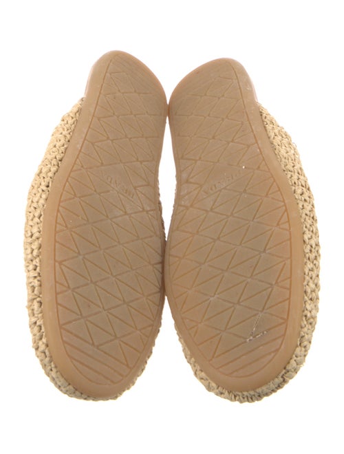 Prada Straw Mules