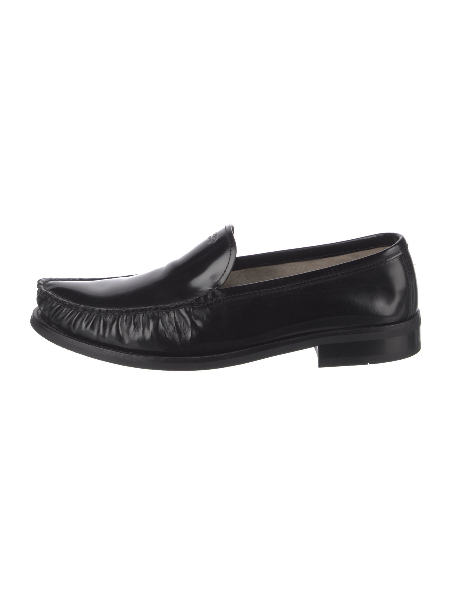 Prada Leather Dress Loafers