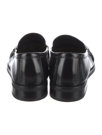 Prada Leather Dress Loafers