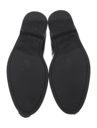 Prada Leather Dress Loafers