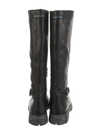 Prada Leather Riding Boots