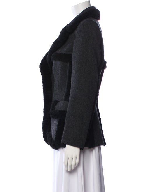 Prada 2014 Virgin Wool Fur Coat