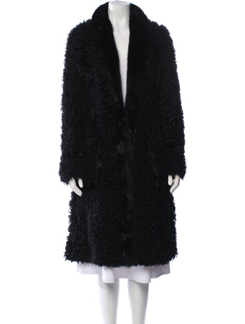 Prada 2014 Shearling Fur Coat