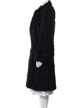 Prada 2014 Shearling Fur Coat