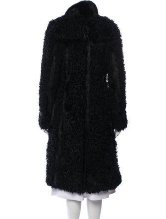 Prada 2014 Shearling Fur Coat