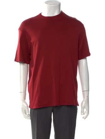 Prada Late 1990's - Early 2000's Crew Neck T-Shirt