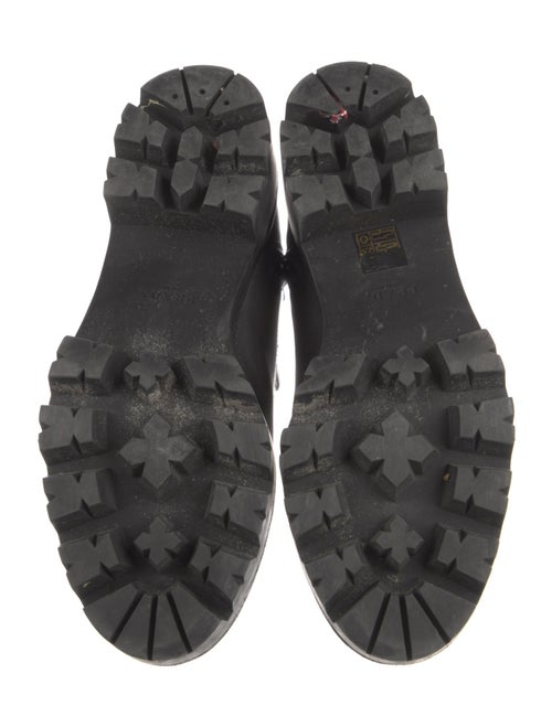 Prada Leather Combat Boots