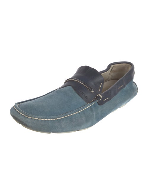 Prada Suede Leather Trim Embellishment Drivers