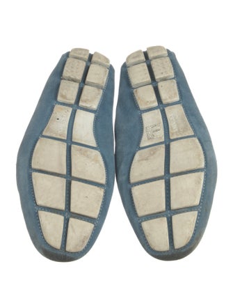 Prada Suede Leather Trim Embellishment Drivers