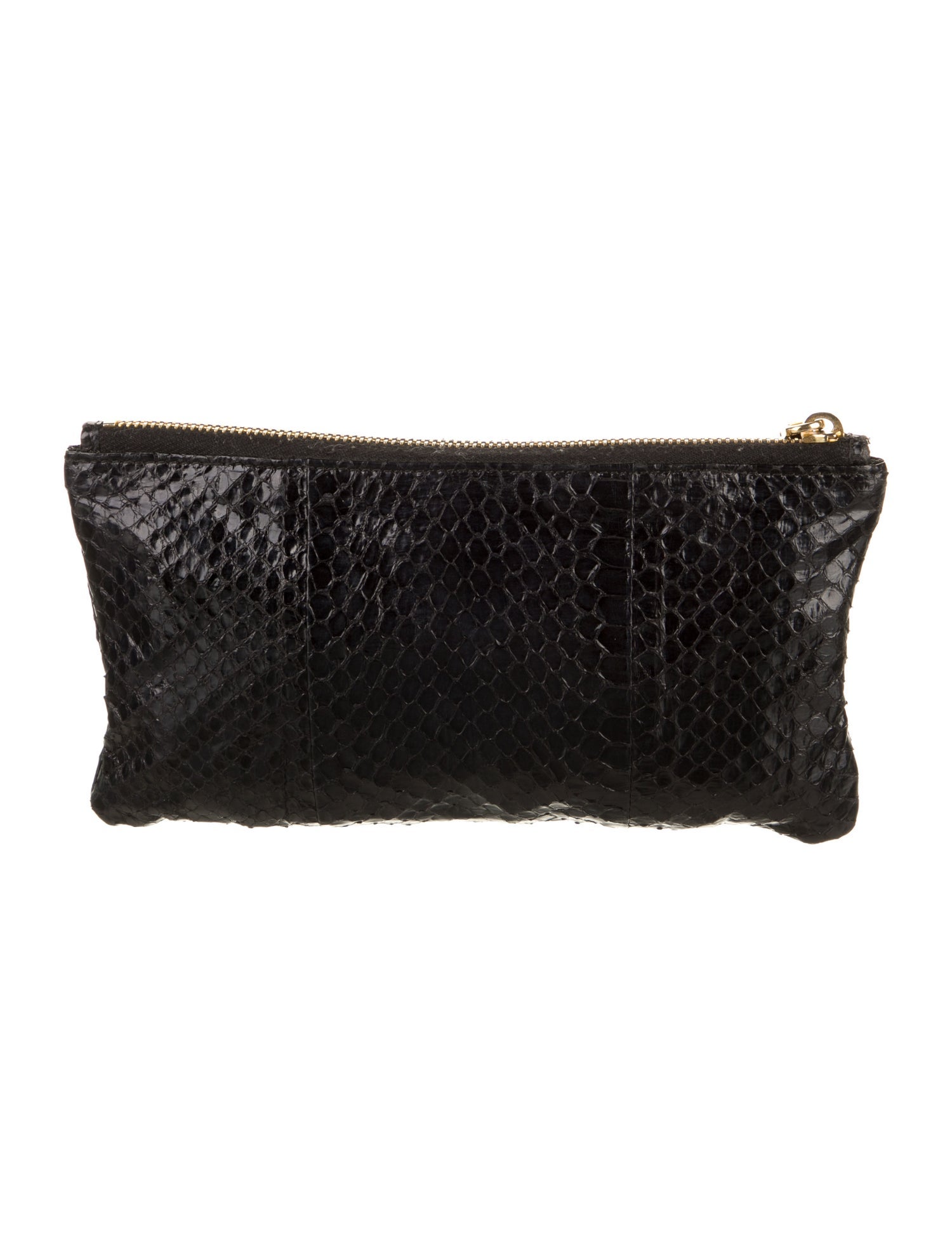 Prada Python Zip Pouch