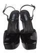 Prada Patent Leather T-Strap Pumps