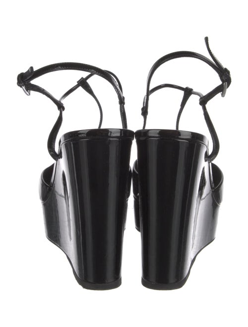 Prada Patent Leather T-Strap Pumps