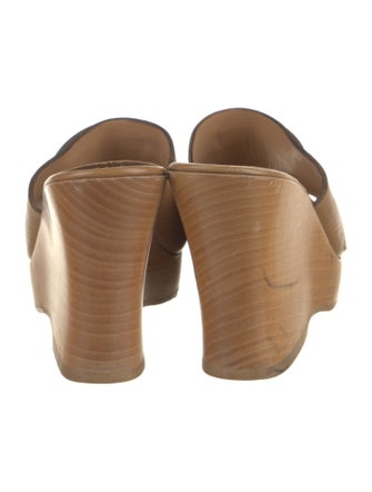 Prada Leather Slides