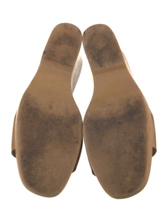 Prada Leather Slides