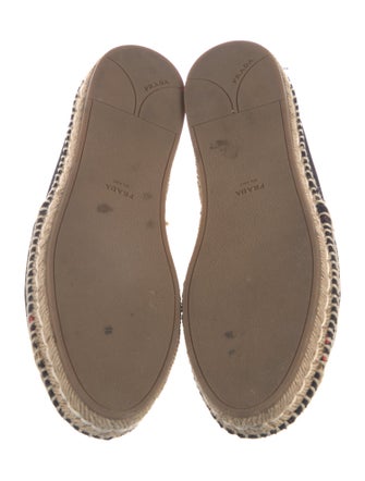 Prada Canvas Printed Espadrilles