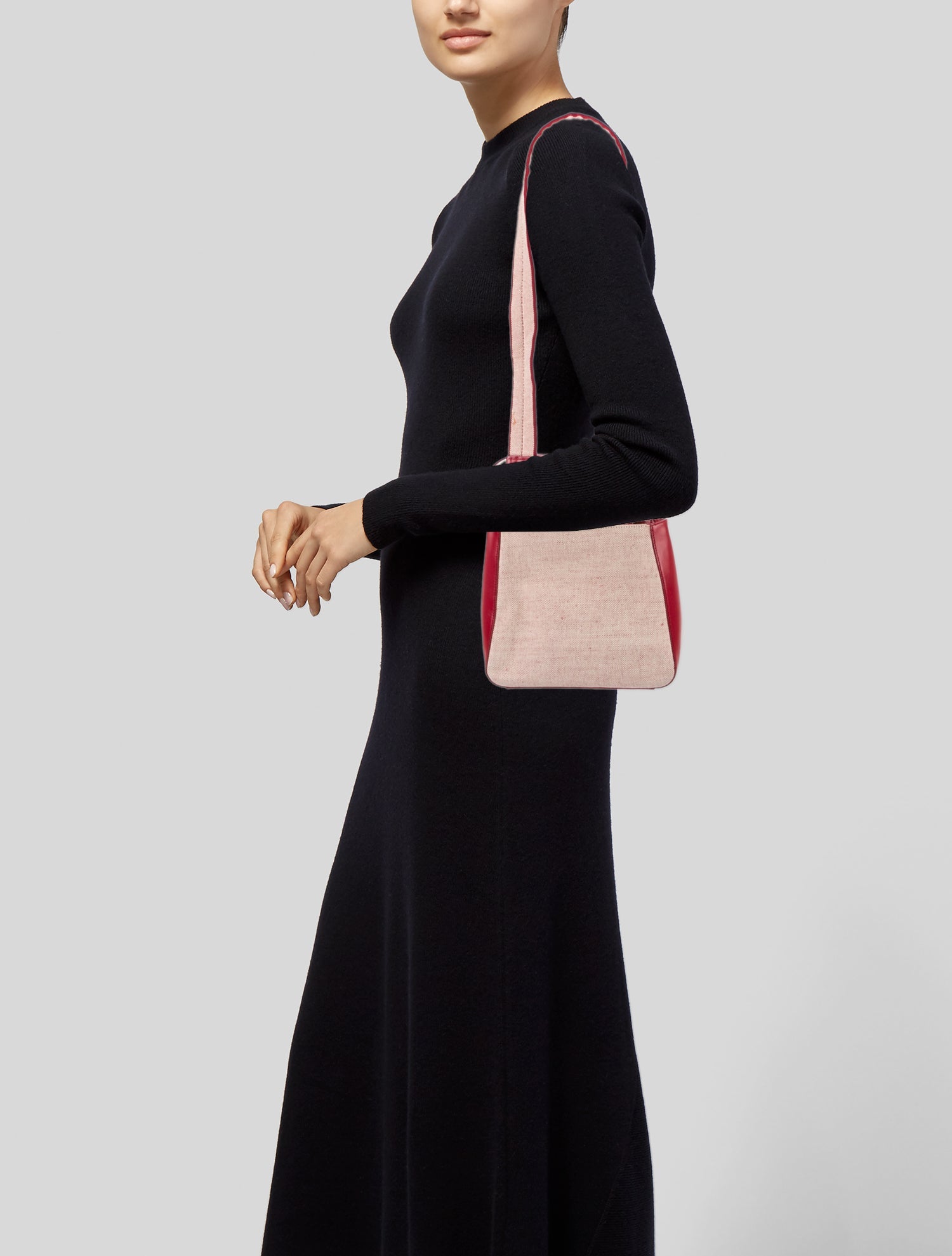 Prada Canvas Top Handle Bag Vintage