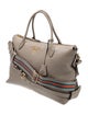 Prada Vitello Daino Leather Weekender Bag