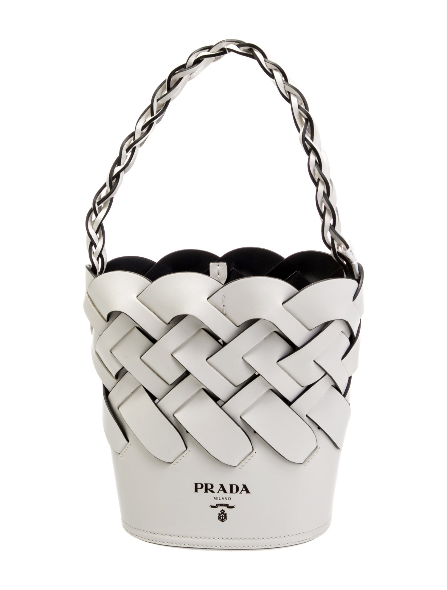 Prada Signature Tress Bucket Bag
