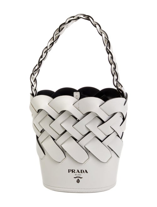 Prada Signature Tress Bucket Bag