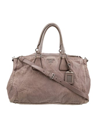Prada Nappa Leather Top Handle Bag