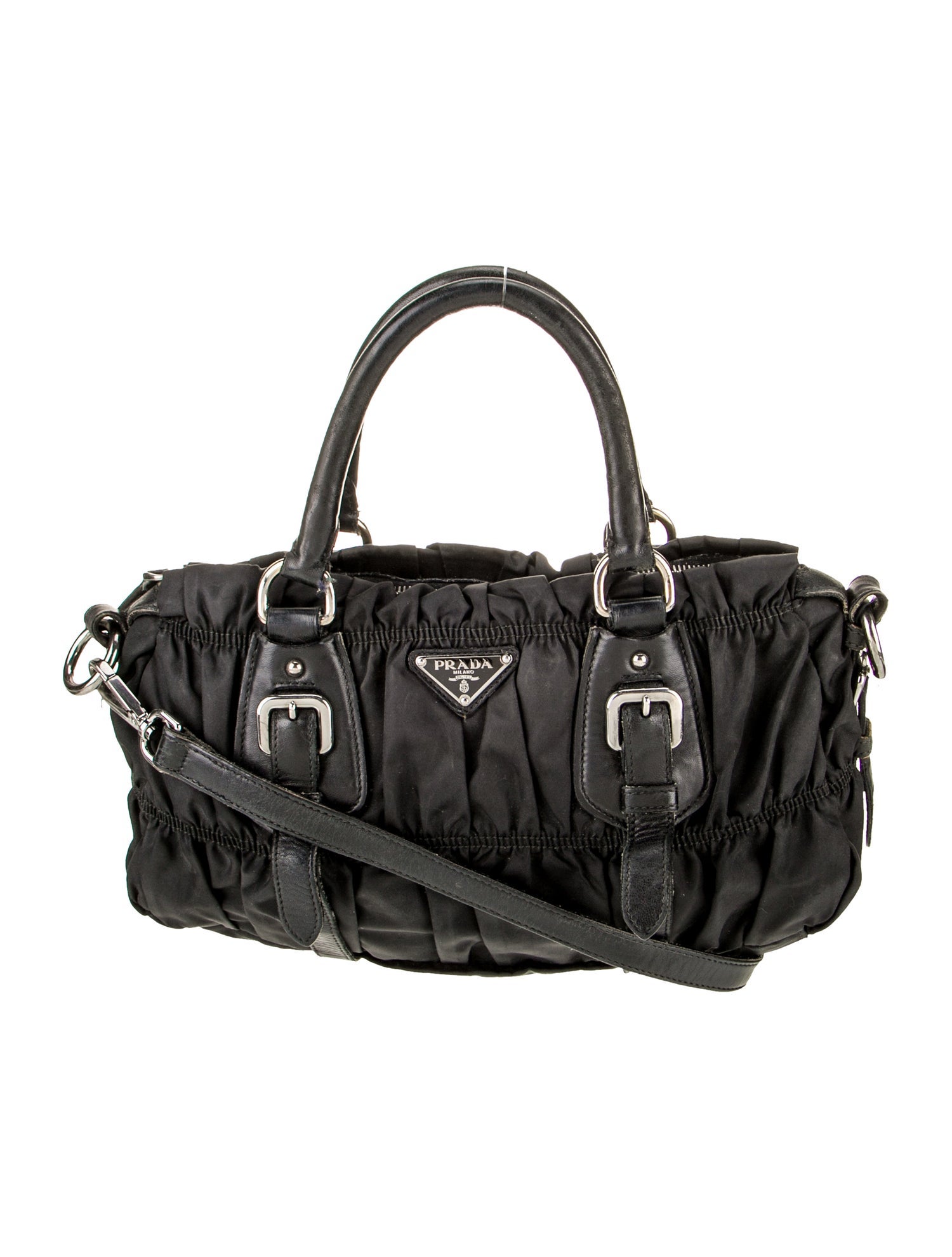 Prada Tessuto Nylon Top Handle Bag Vintage