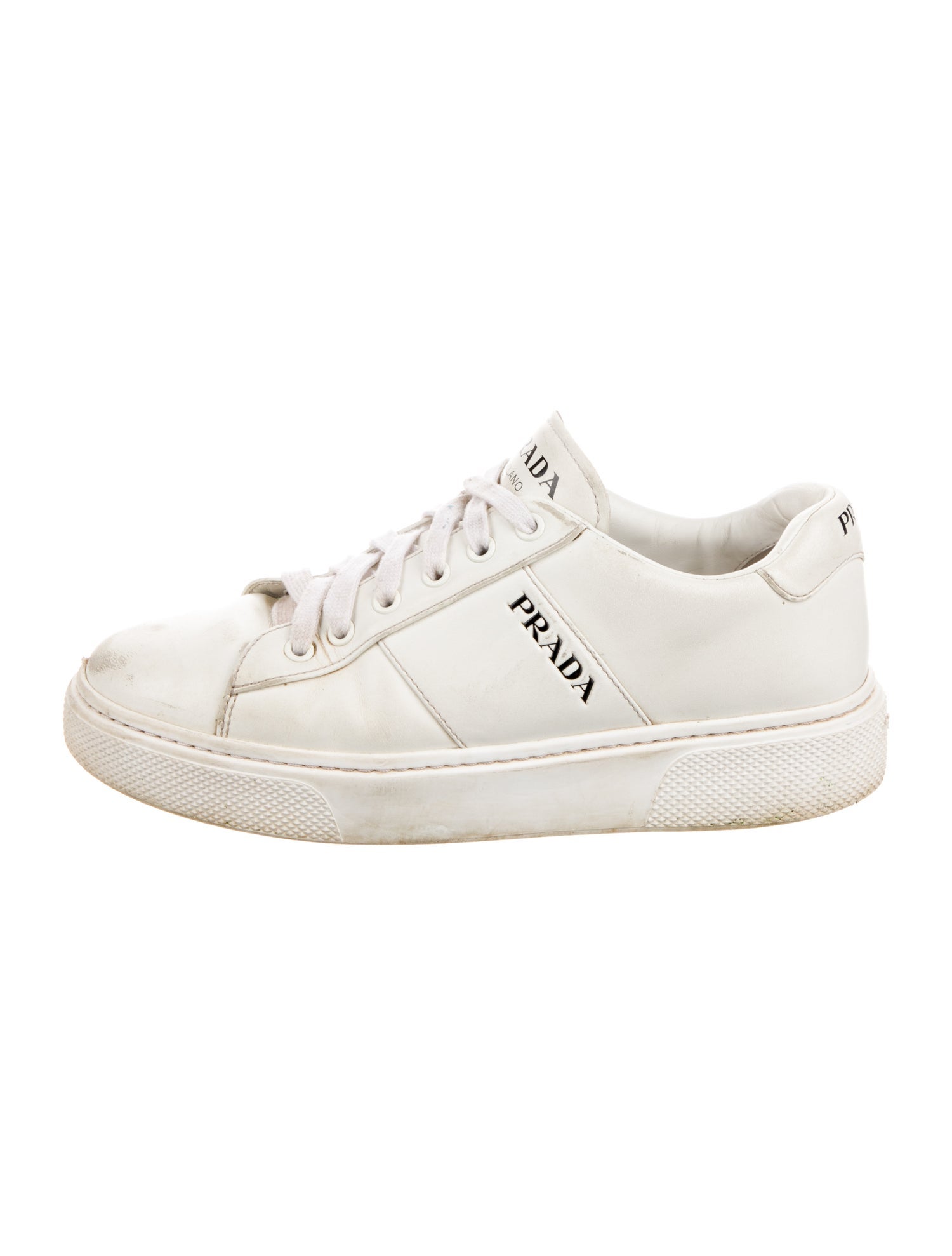 Prada Leather Sneakers