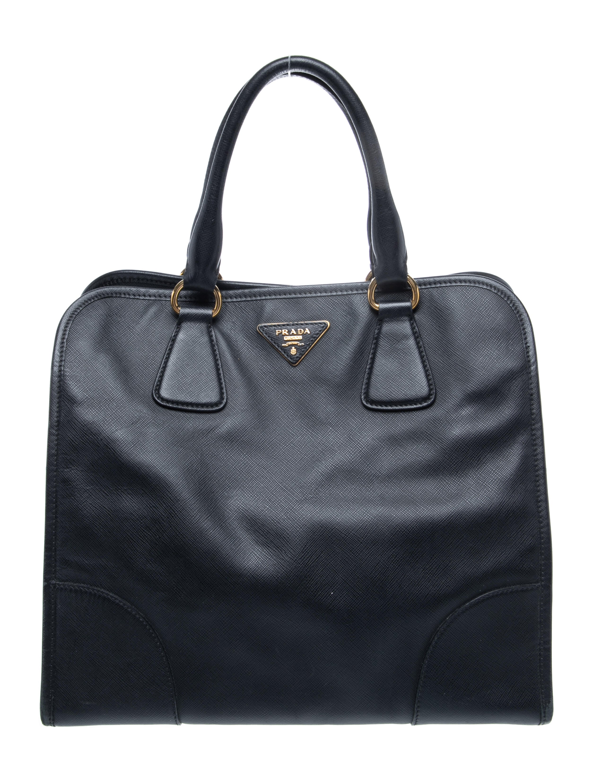 Prada Signature Galleria Double Zip