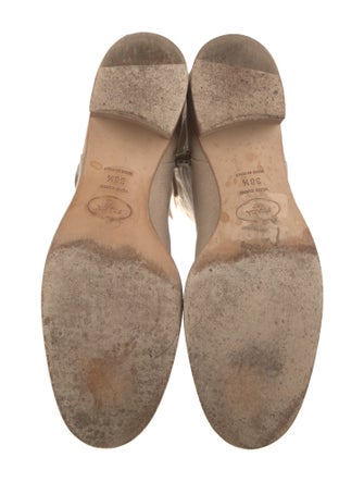 Prada Canvas Riding Boots