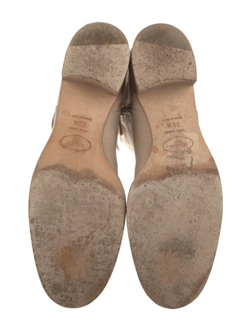 Prada Canvas Riding Boots