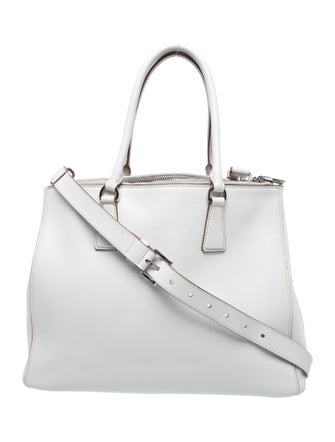 Prada City Calf Leather Galleria Tote Medium