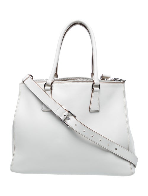 Prada City Calf Leather Galleria Tote Medium