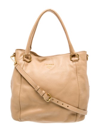 Prada Vitello Daino Leather Shoulder Bag