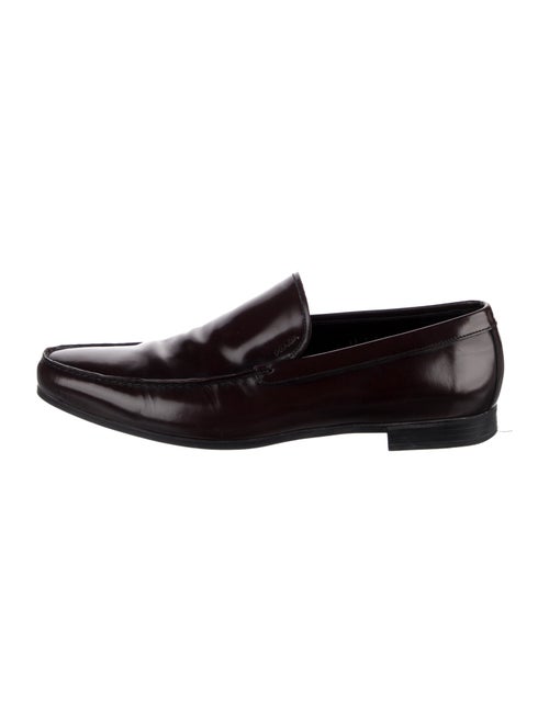 Prada Leather Dress Loafers
