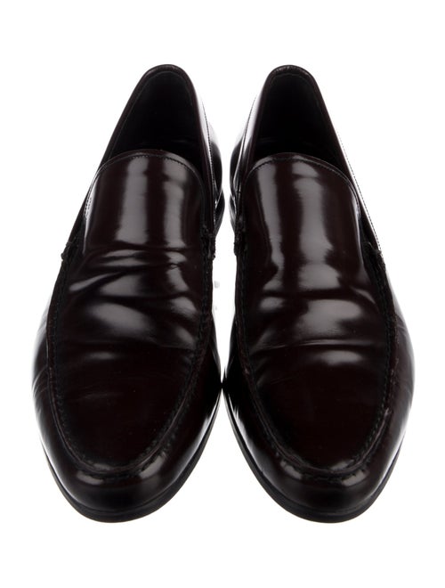 Prada Leather Dress Loafers