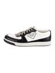 Prada Leather Colorblock Pattern Sneakers