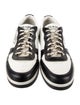 Prada Leather Colorblock Pattern Sneakers