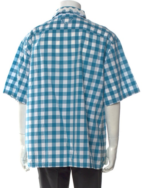 Prada 2023 Plaid Print Shirt