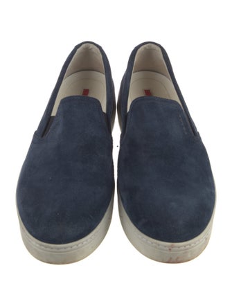Prada Sport Suede Loafers