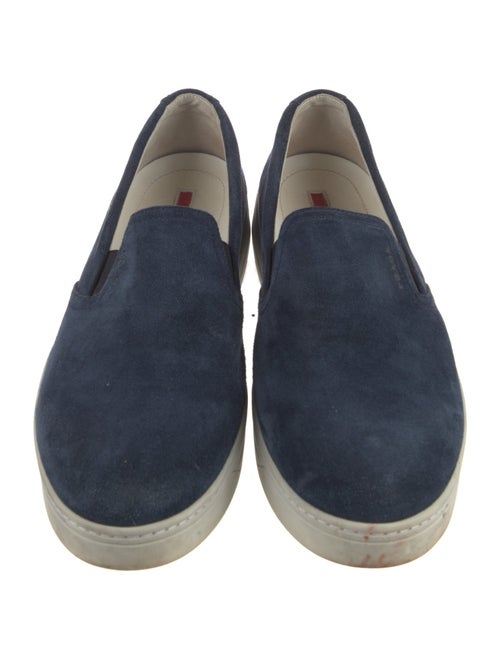 Prada Sport Suede Loafers