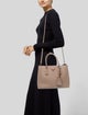 Prada Saffiano Cuir Leather Double Bag Medium