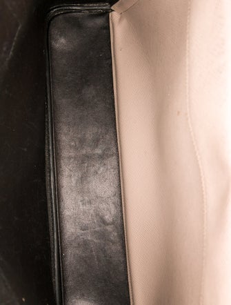 Prada Saffiano Cuir Leather Double Bag Medium