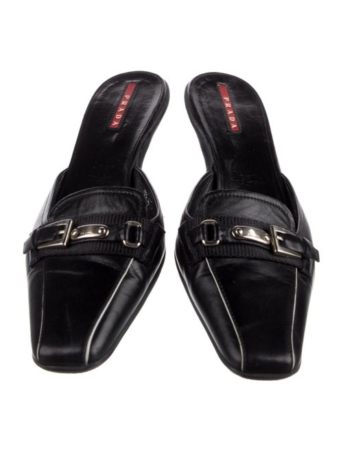 Prada Leather Mules