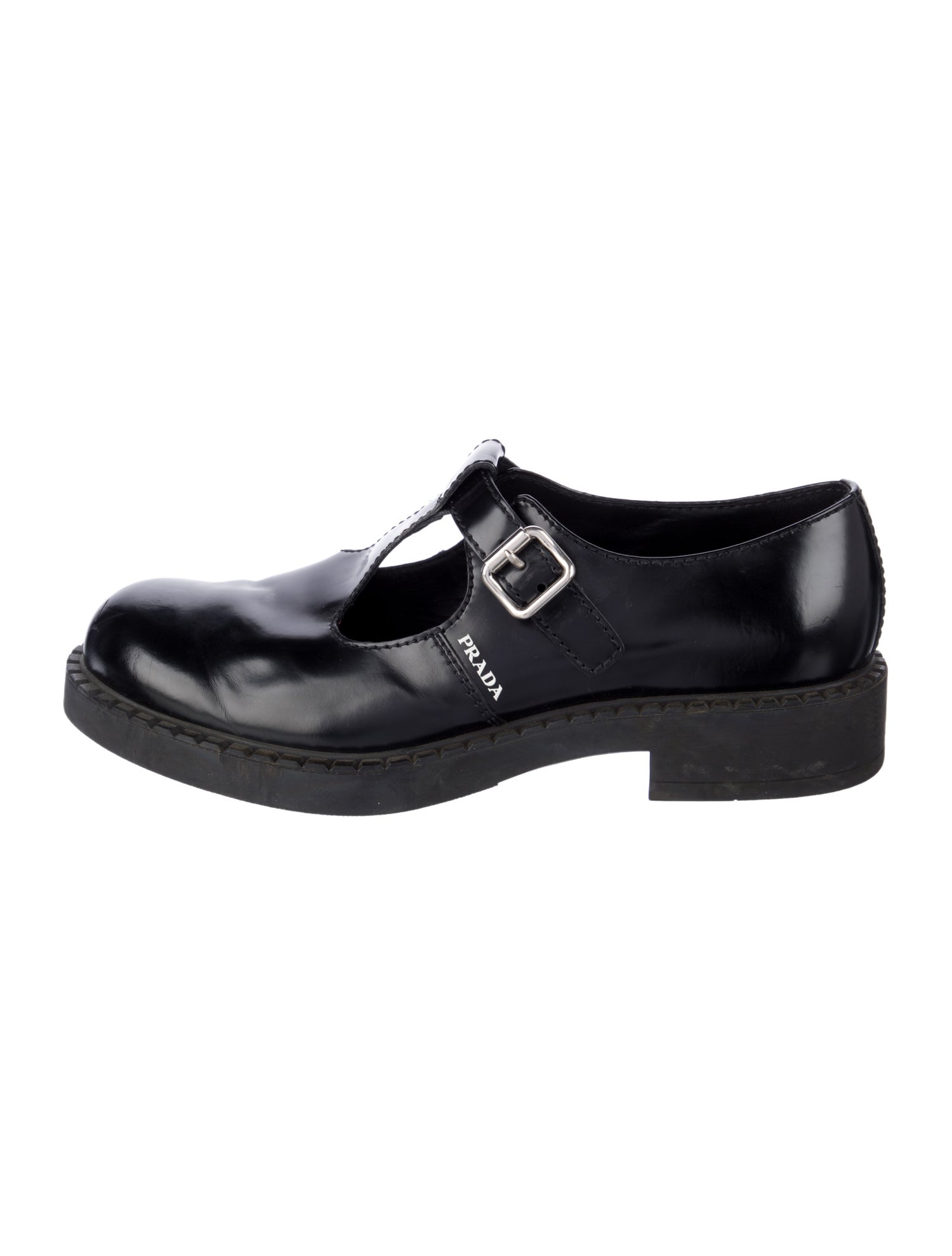 Prada Leather Monk Straps