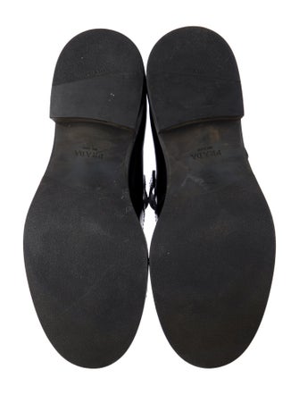 Prada Leather Monk Straps