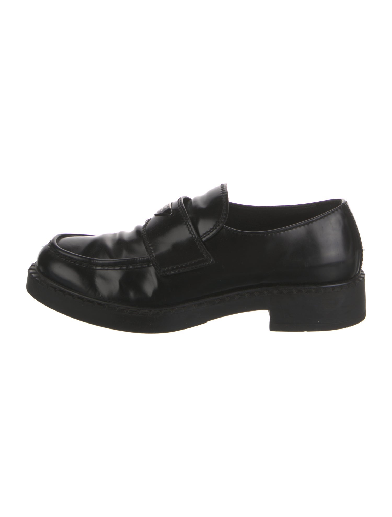 Prada Patent Leather Dress Loafers