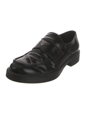 Prada Patent Leather Dress Loafers