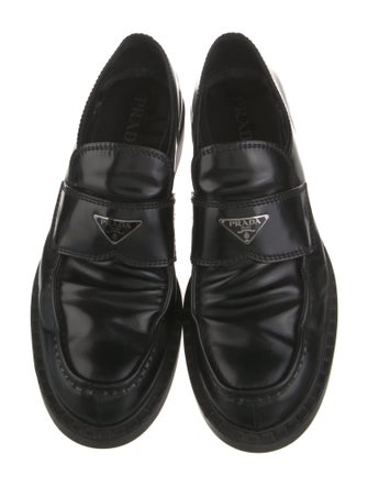 Prada Patent Leather Dress Loafers