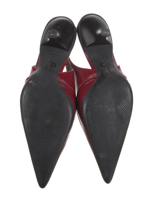 Prada Leather Slingback Pumps