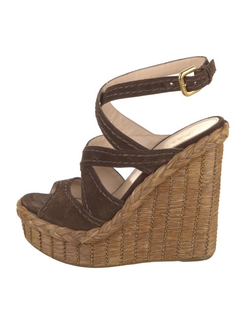 Prada Suede Espadrilles