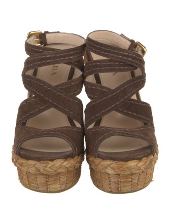 Prada Suede Espadrilles
